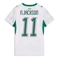 Camiseta Senegal Nicolas Jackson #11 Primera Equipación Replica Mundial 2026 para mujer mangas cortas